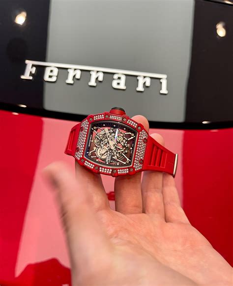 richard mille red diamond